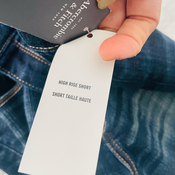 Abercrombie &Fitch High rise shorts - Picture 9 of 14